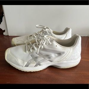 ASICS Men’s White Gel Court Speed Tennis Shoe. US 11